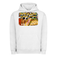Pigment Lunar Rock feed me street food and tell me im pretty Urban Hoodie - RacoonDesign