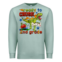 Seafoam ready to crush 2nd grade Premium Sweatshirt - BundleAndBundleShop