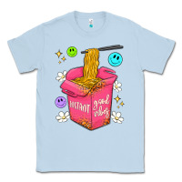 Dusty Blue instant good vibes Classic Tee - Artiststas