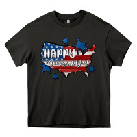 Asphalt happy memorial day usa Heavy Core Tee - MaliasSmallBusiness