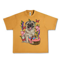 Peanut Butter Easter pug Urban Heavy Tee - RanaPortraitStore