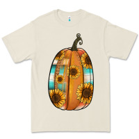 Bone Serape sunflower pumpkin Premium Tee - NancyCooperArtShop