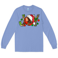 Colony Blue Joy with woman Long Sleeve Tee - NancyCooperArtShop