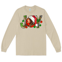 Mushroom Joy with woman Long Sleeve Tee - NancyCooperArtShop
