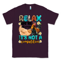 Plum relax we're all crazy it's not a competition Classic Tee - Artiststas
