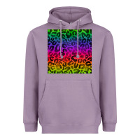 Lavender colorful leopard seamless pattern Heavyweight Hoodie - BundleAndBundleShop
