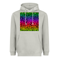 Moon Dust colorful leopard seamless pattern Heavyweight Hoodie - BundleAndBundleShop