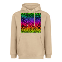 Mushroom colorful leopard seamless pattern Heavyweight Hoodie - BundleAndBundleShop