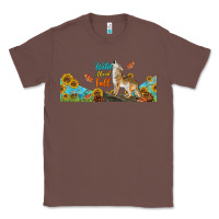 Chestnut Wild About Fall Coyote Classic Tee - LillyAllenDesigns