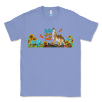 Colony Blue Wild About Fall Coyote Classic Tee - LillyAllenDesigns
