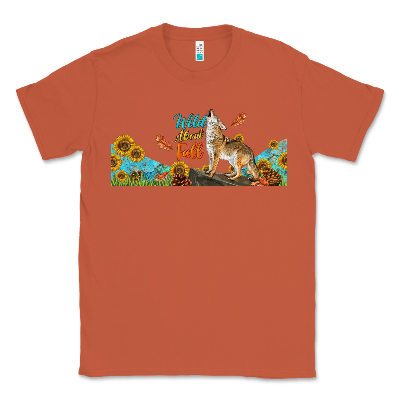 Wild About Fall Coyote Classic Tee by LillyAllenDesigns | Teevron