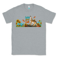 Heather Grey Wild About Fall Coyote Classic Tee - LillyAllenDesigns