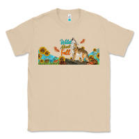 Mushroom Wild About Fall Coyote Classic Tee - LillyAllenDesigns