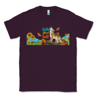 Plum Wild About Fall Coyote Classic Tee - LillyAllenDesigns