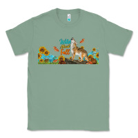 Sage Wild About Fall Coyote Classic Tee - LillyAllenDesigns