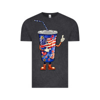 Vintage Black 4th of july coca Vintage Tee - BarkalooDesign