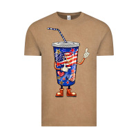Vintage Coffee 4th of july coca Vintage Tee - BarkalooDesign
