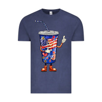 Vintage Denim 4th of july coca Vintage Tee - BarkalooDesign