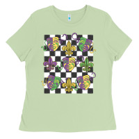 Matcha mardi gras Ladies Tee - MaliasSmallBusiness