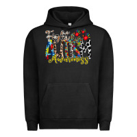 Pigment Black fight for autism awareness Urban Hoodie - RacoonDesign