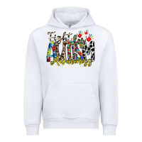 White fight for autism awareness Urban Hoodie - RacoonDesign