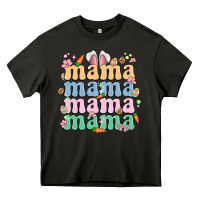 Asphalt easter mama Heavy Core Tee - MaliasSmallBusiness
