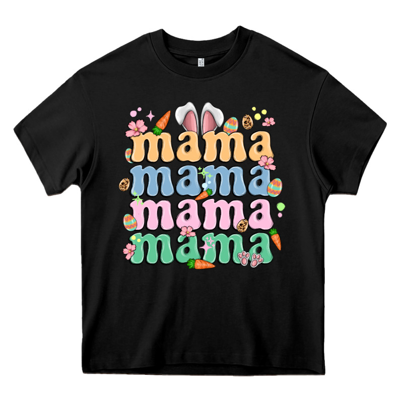Easter Mama Heavy Core Tee by MaliasSmallBusiness | Teevron