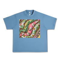 Pebble Blue Easter Quail Egg And Daisy Urban Heavy Tee - RanaPortraitStore