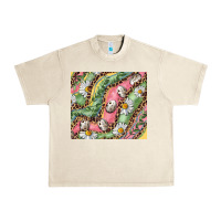 Sandshell Easter Quail Egg And Daisy Urban Heavy Tee - RanaPortraitStore