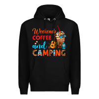Black weekends coffee and camping frappe coffee Premium Hoodie - FaDigitalArtStudio