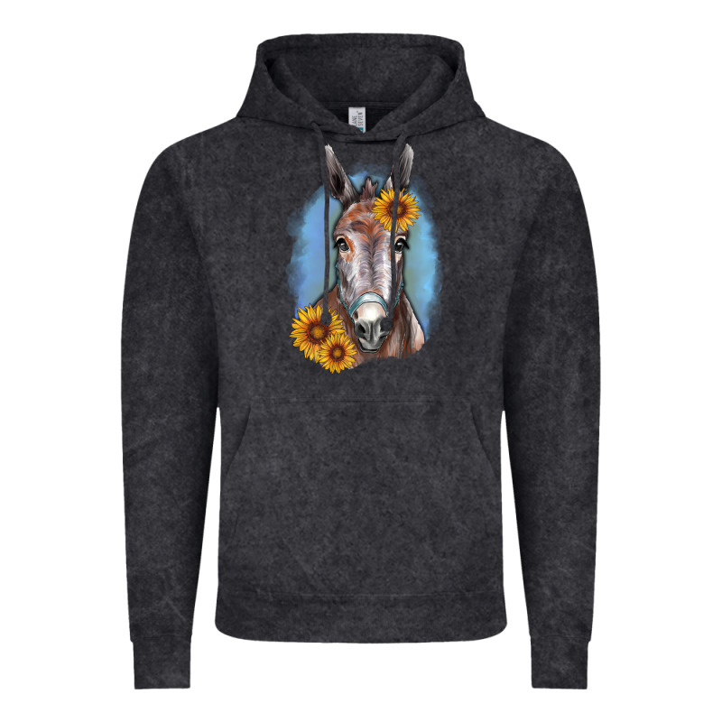 Sunflower Donkey Vintage Hoodie by RanaPortraitStore | Teevron