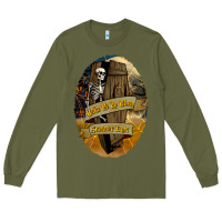 Army Green Wake Me Up When Summer Ends Long Sleeve Tee - texasbilliewilder