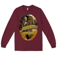 Burgundy Wake Me Up When Summer Ends Long Sleeve Tee - texasbilliewilder