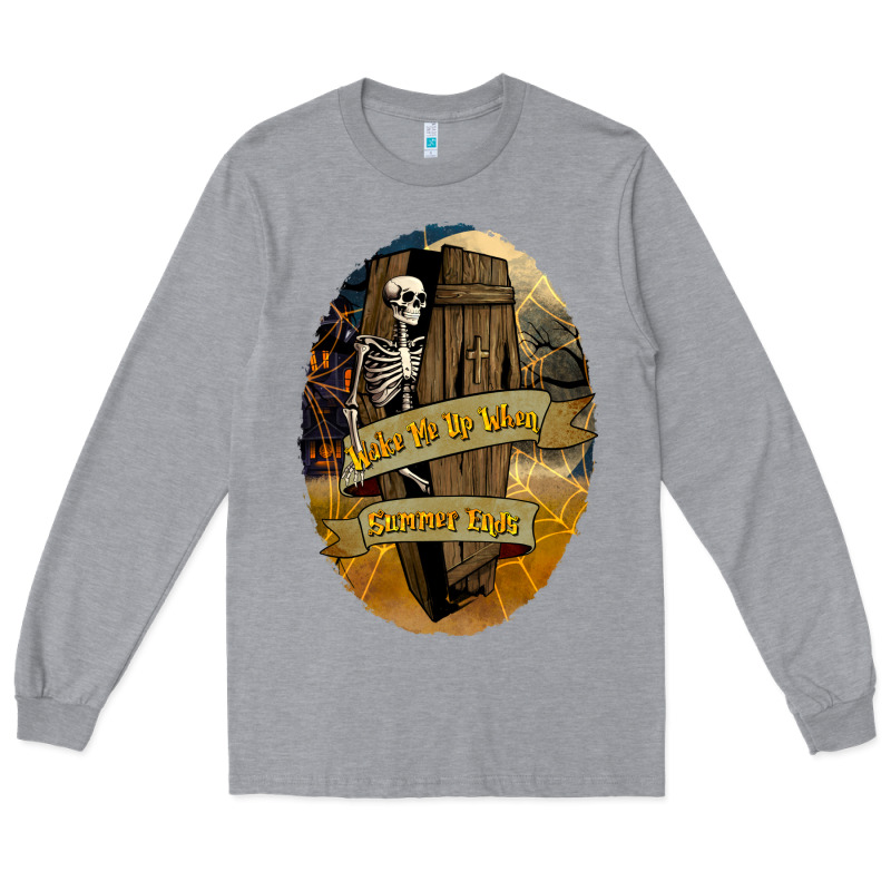 Wake Me Up When Summer Ends Long Sleeve Tee by texasbilliewilder | Teevron