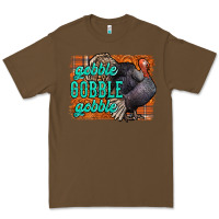 Cacao Thanksgiving Turkey Gobble Gobble Premium Tee - NancyCooperArtShop