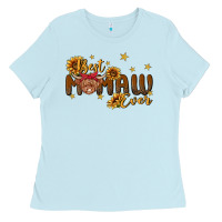 Baby Blue best mamaw ever cow Ladies Tee - MaliasSmallBusiness