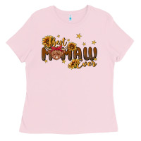 Bubblegum Pink best mamaw ever cow Ladies Tee - MaliasSmallBusiness