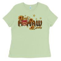 Matcha best mamaw ever cow Ladies Tee - MaliasSmallBusiness