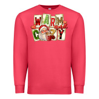 Cardinal warm and cozy santa Premium Sweatshirt - FaDigitalArtStudio