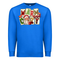 True Royal warm and cozy santa Premium Sweatshirt - FaDigitalArtStudio