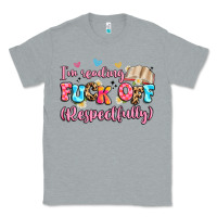 Heather Grey i'm reading fuck off respectfully Classic Tee - Artiststas