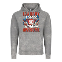 Cloud Rock january 1942 80 years of being awesome Vintage Hoodie - Jasminsmagicworld