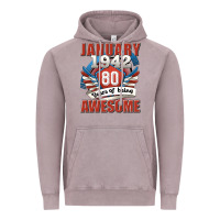 Vintage Zinc january 1942 80 years of being awesome Vintage Hoodie - Jasminsmagicworld