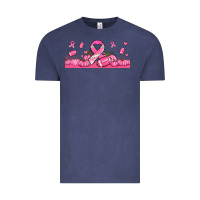 Vintage Denim breast cancer american football Vintage Tee - Jasminsmagicworld