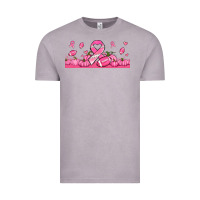 Vintage Zinc breast cancer american football Vintage Tee - Jasminsmagicworld