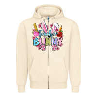 Sandshell Easter Teacher bunny Zipper Hoodie - OliviaCreatesArt