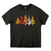 Asphalt leopard christmas trees Heavy Core Tee - AdoDesignShop