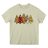Mossy leopard christmas trees Heavy Core Tee - AdoDesignShop