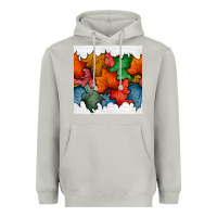 Moon Dust autumn  leaves seamless pattern Heavyweight Hoodie - BundleAndBundleShop