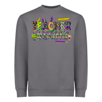 Storm mardi gras teacher assistant Heavyweight Sweatshirt - CowGirlArtShop